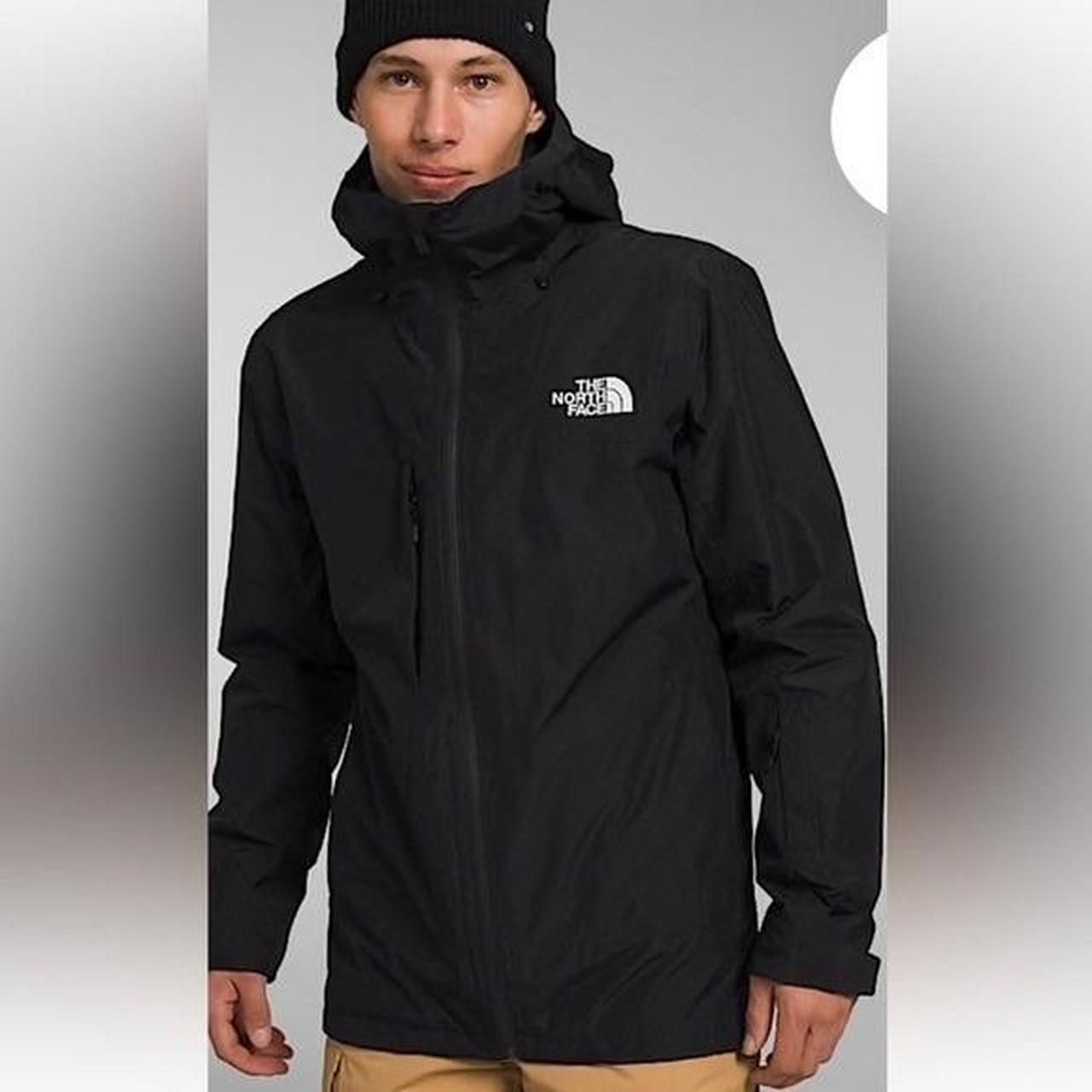 The-North-Face Men's Grey And Black Jacket